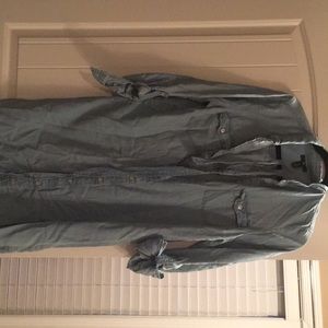 Gap light denim dress